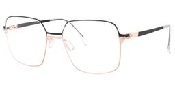 Yadira Square Two-Tone Glasses1