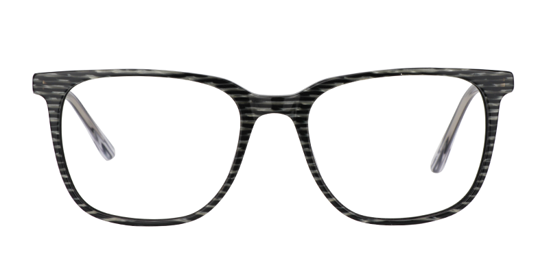 Rectangle Black Glasses | Zeelool Optical0