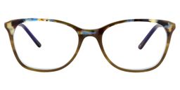 Alcuin Rectangle Brown Glasses0