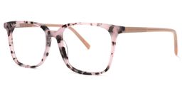 Eunice Square Pink-Floral Glasses1
