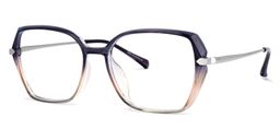 Jeffries Square Greyish-Purple Glasses1