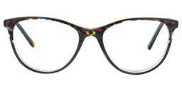 Alder Oval Green Glasses0