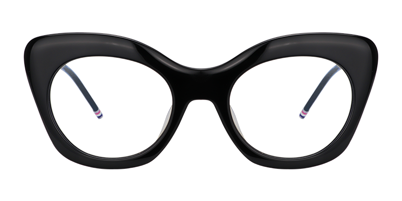 Cateye Black Glasses | Zeelool Eyeglass Frames0