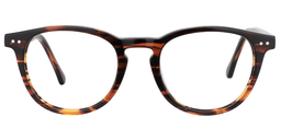 Victor Round Tortoise Glasses0
