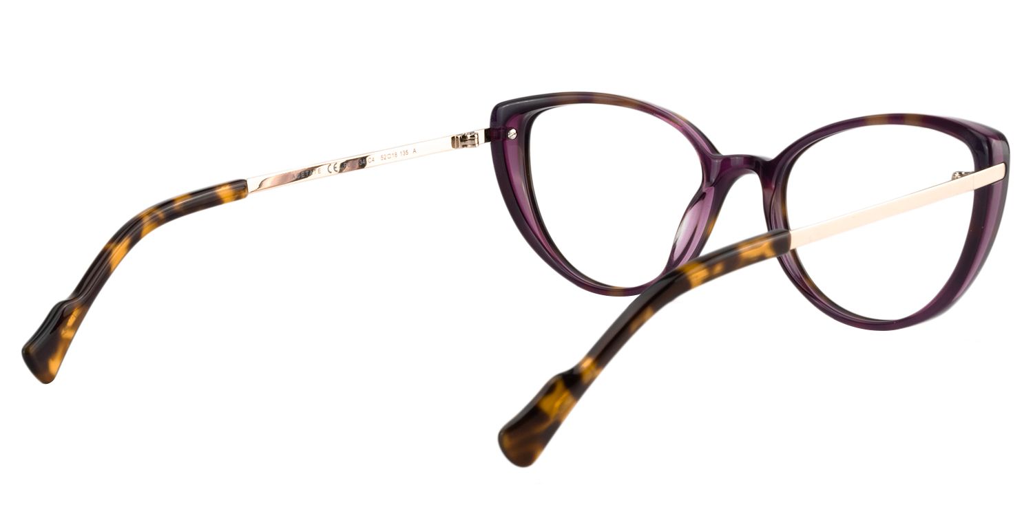 Cat eye Tortoise Glasses | Zeelool Glasses5