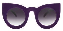 Janie Cateye Purple Sunglasses0