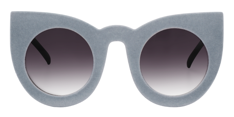 Cateye Gray Sunglasses | Zeelool Sunglass Frames0