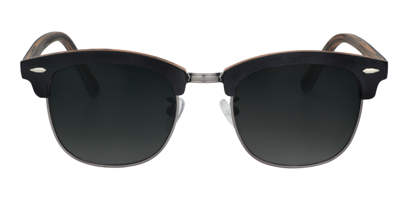 Browline Black Sunglasses | Zeelool Sunglasses Online0