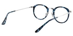 Ainslie Round Blue Tortoise Glasses5