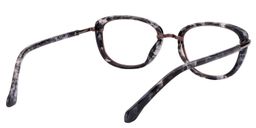 Beryl  Oval Black Glasses 5