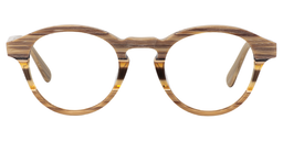 Darby Round Brown Glasses0