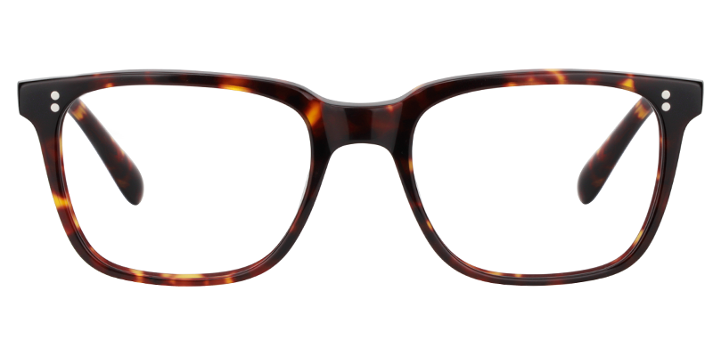 Lamont Rectangle Tortoise Glasses