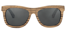 Dewey Rectangle Gray Sunglasses0