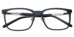 Alick Square Dark Blue Glasses1