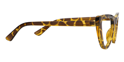 Jasmine Cat Eye Light Amber Glasses4