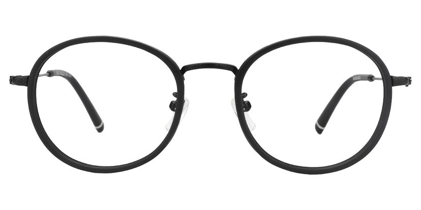 Tom Round Black Glasses 