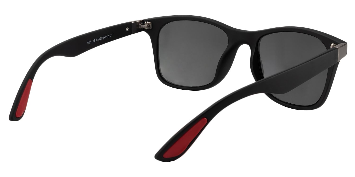 Square Black Sunglasses | Zeelool Sunglasses5