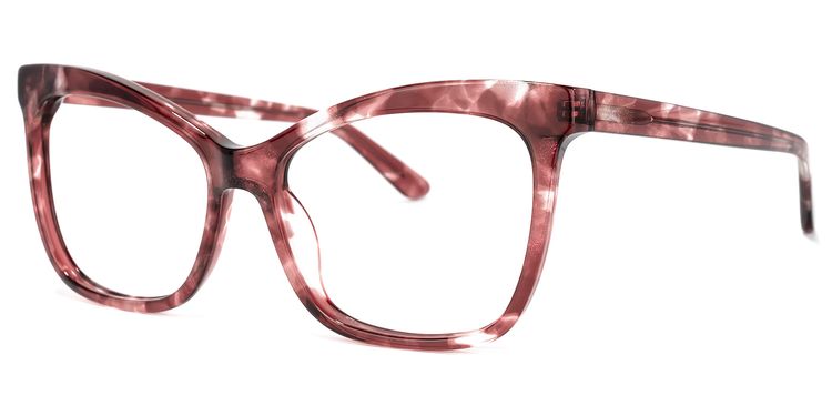 Richardson Cateye Light-Maroon Glasses