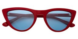 Aline Cat eye Red Sunglasses1