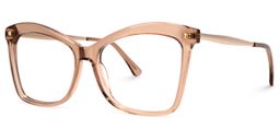 Isaebella Beige Butterfly Glasses1