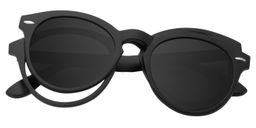 Alvis Clip-on Black Glasses1