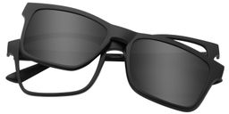 Xenia Clip-on Black Glasses1