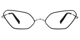 Xzavier Geometric Black Glasses0