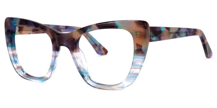 Lewis Cateye Multicolor Glasses