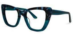 Lewis Cateye Blue Glasses1