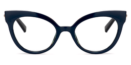 Miya Cateye Dark Blue Glasses0