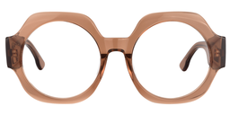 Johnny Geometric Tawny Glasses0