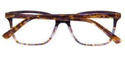 Cecilia Floral Rectangle Glasses17