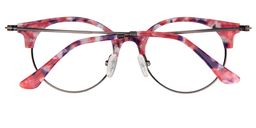 Giselle Browline Red Glasses2