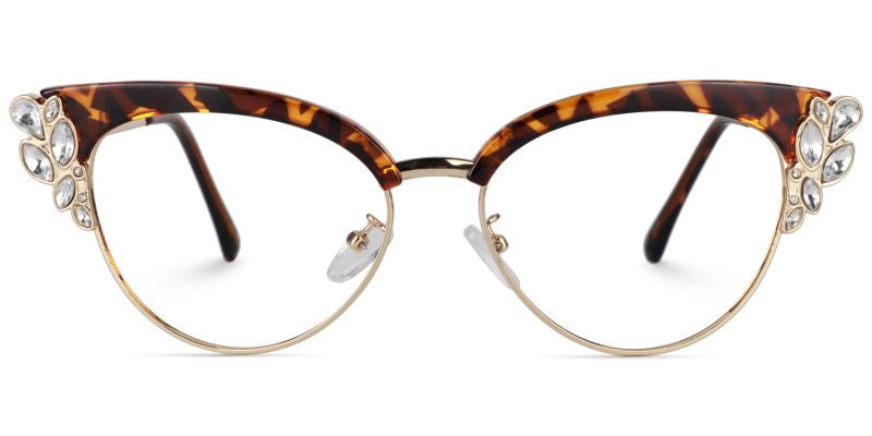 Hearn Cat Eye Tortoise Glasses