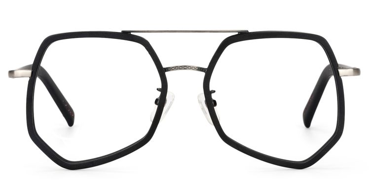 Callia Aviator Black Glasses