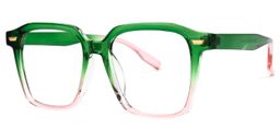 Rivera Square Green Glasses1
