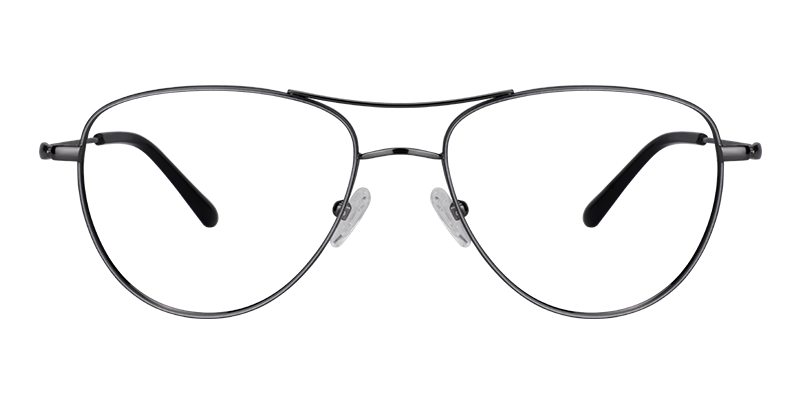 Larkin Aviator Gray Glasses