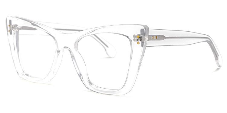 Kovacina Cateye Clear Glasses