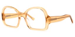 Peffer Geometric Orange Glasses1