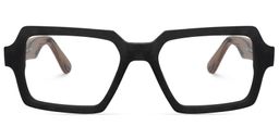 Arthur Geometric Black Glasses1