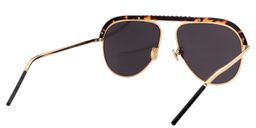 Ava Geometric Gold Sunglasses5