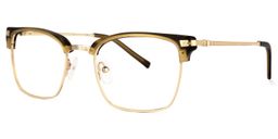 Simmons Browline Brown Glasses1