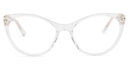 Calypso Cat Eye Clear Glasses0