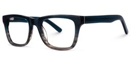 Jackson Rectangle Dark-Blue Glasses1