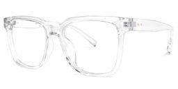 Tieshawna Square Clear Glasses1