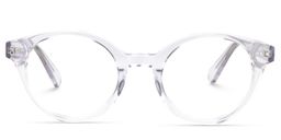 Caius Round Clear Glasses0
