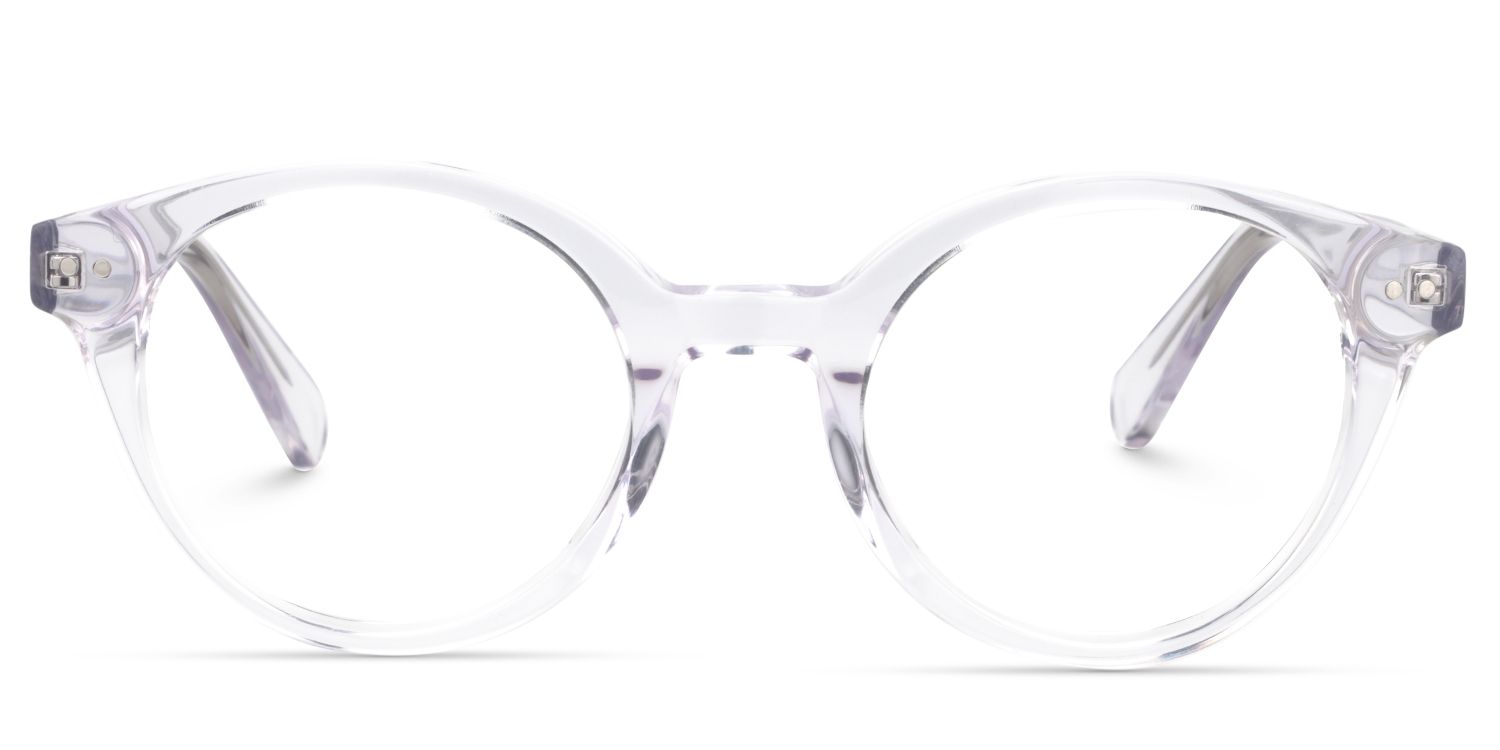 Round Clear Glasses | Zeelool Glasses0