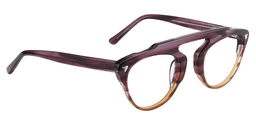 Serafina Aviator Purple Glasses 5