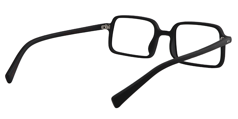 Rectangle Black Glasses5