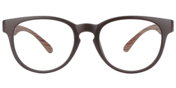 Wesley Round Brown Glasses0